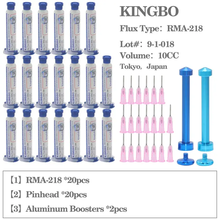 KINGBO – pâte à souder originale RMA-218 10cc