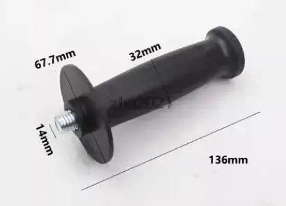 Poignée de meuleuse d'angle professionnelle-poignée filetée M8 M10 M12 pour meuleuses d'angle/polisseuses