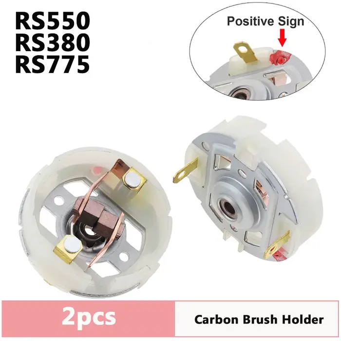 Porte-brosse en carbone pour moteur RS550 RS380 RS775
