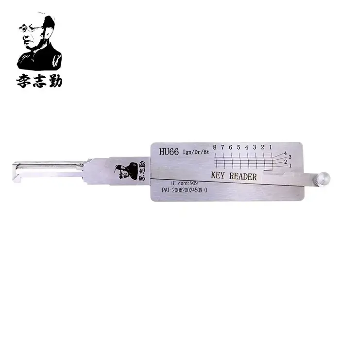 Lishi HU66 Outil LOCKSMITH Lecteur/décodeur de clé 2 en 1 pour Volkswagen