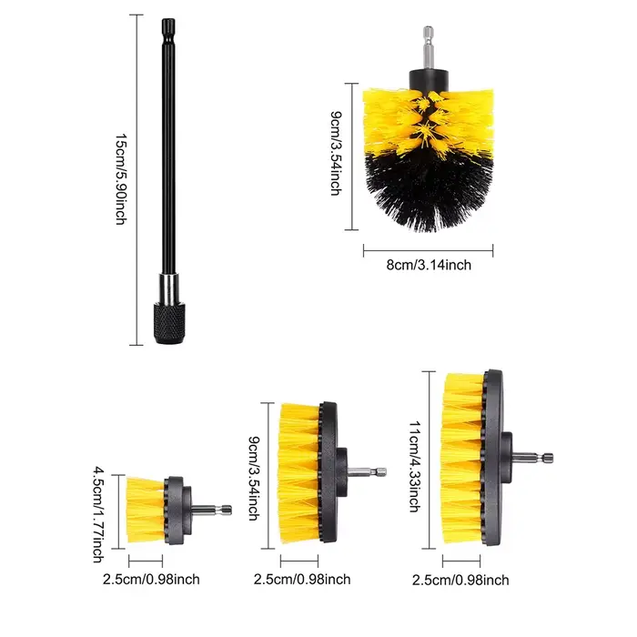 Ensemble de fixation de brosse de forage