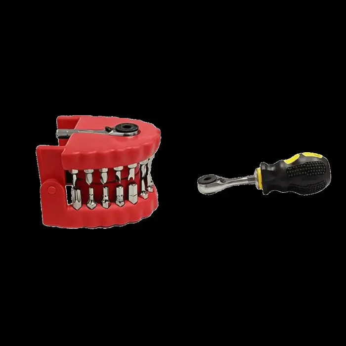 Jeu de tournevis multifonction magnétique CR-V 28 pièces
