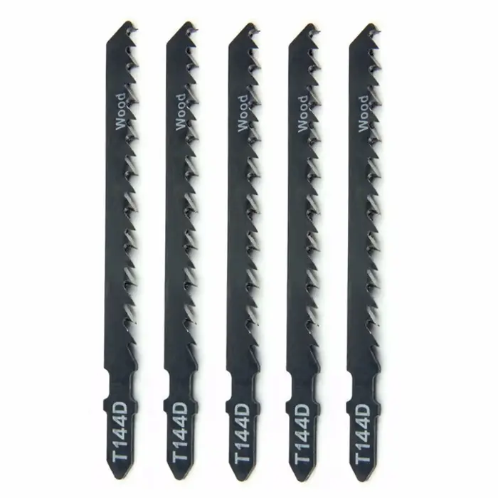 Lames de scie sauteuse T144D 100mm, coupe-bois, tige en T, pour Bosch Dewalt Hitachi Makita Festool,