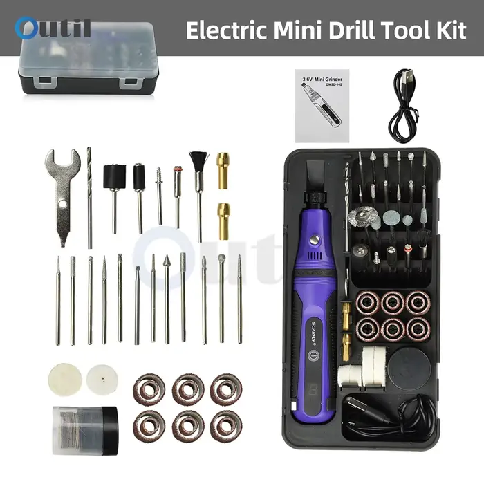 Mini perceuse électrique multifonctionnelle