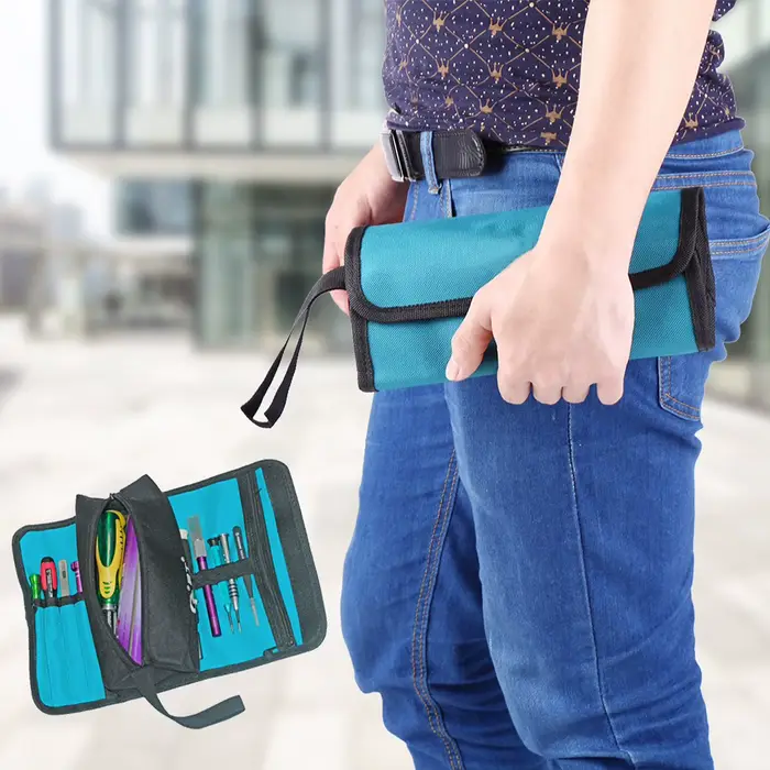 Porte-outil pour électricien pliable