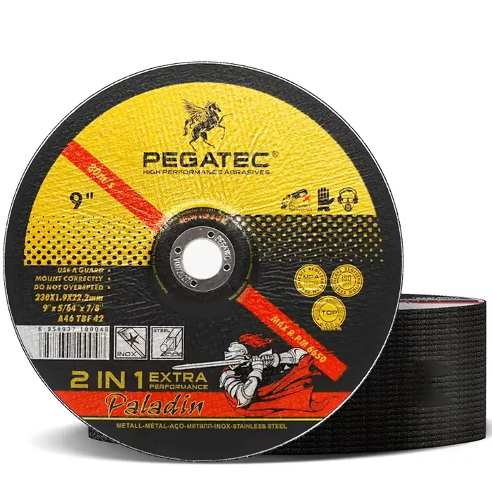 Disque de coupe pour meuleuse d'angle de 9 pouces