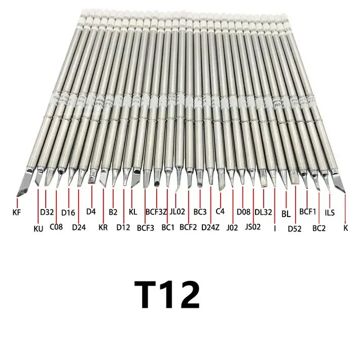 Nouveau T12-I BC2 BC3 ILS J02 JL02 D24 T12 Series remplacer les pointes de fer à souder pour Hakko f