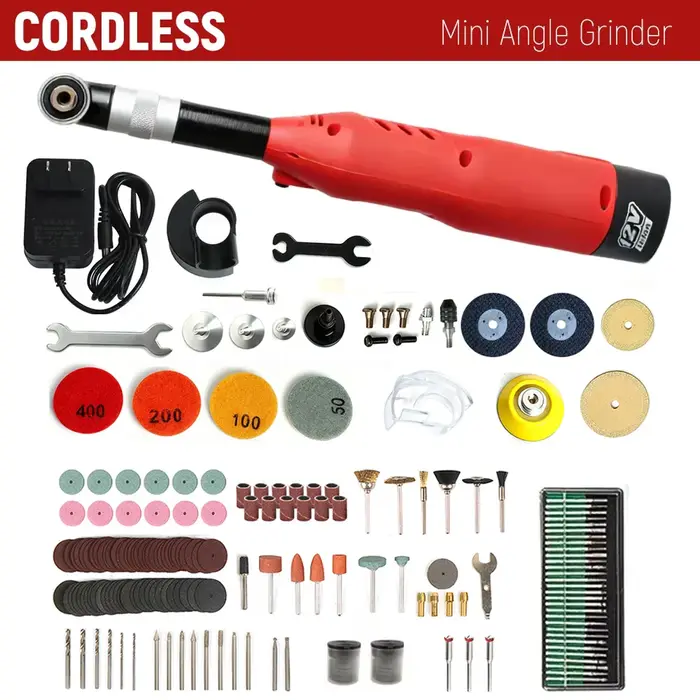 Mini-outil rotatif sans fil, meuleuse droite, outil de sculpture, outils pour carrelage, mini-sableuse électrique, nettoyage des joints de carrelage céramique