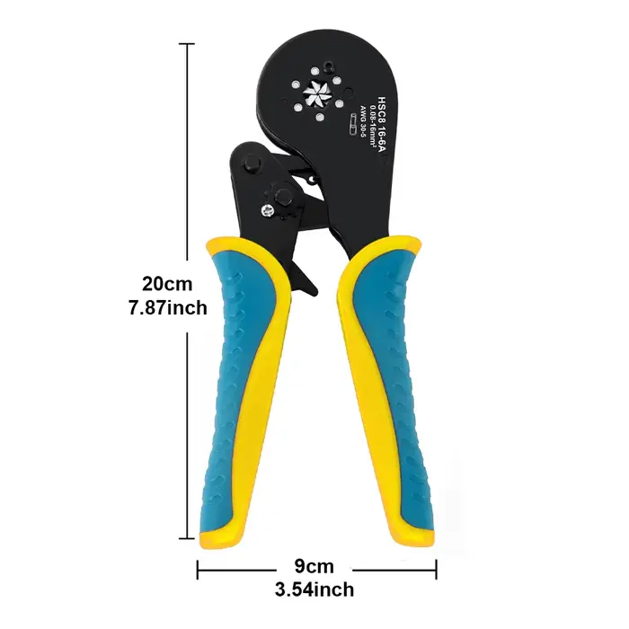 Kit d'outils de sertissage de virole, kit de pinces à sertir pour virole de fil, sertisseuses hexago