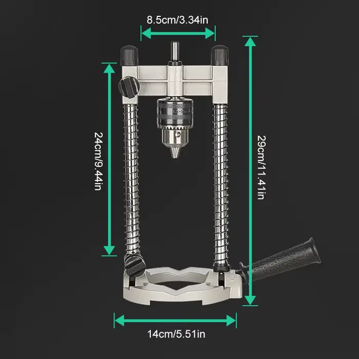Support de perceuse de précision avec angle réglable