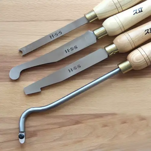 Outils de tournage pour le bois, Gouges à bois HSS A2008 A2020 A2022 A2026