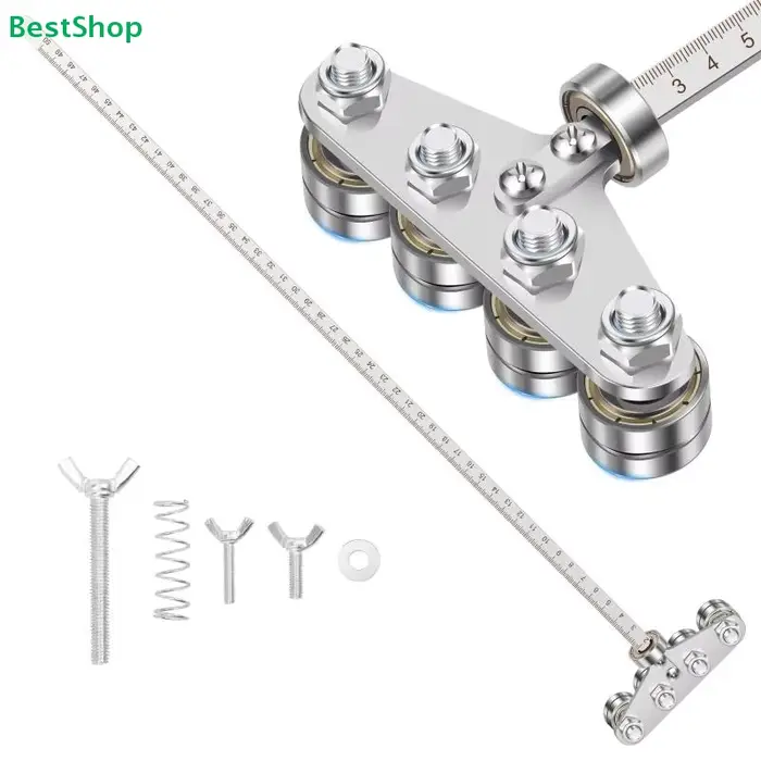 ♣ Guide de coupe circulaire avec roulement à billes
