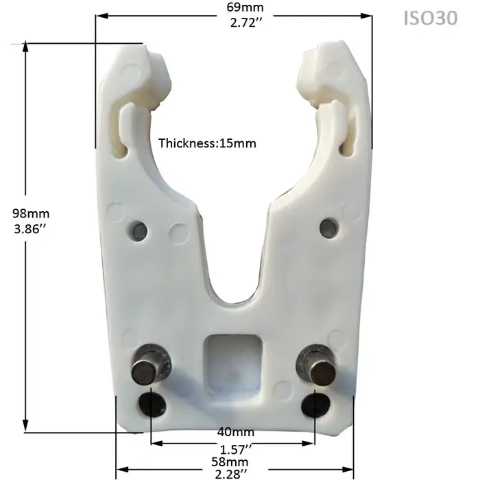 Porte-outil de routeur cnc ISO30