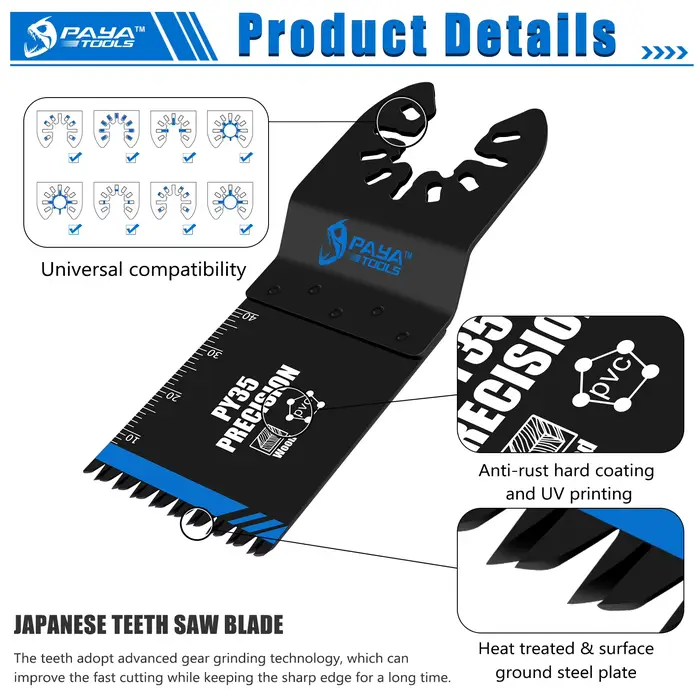 Lames de scie oscillante japonaises PAYA