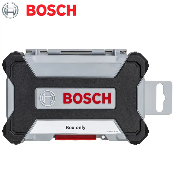 Bosch-Boîte de rangement pour accessoires, 2608522363x165x50mm, extension de manchon de foret, support AfricBox, 105 dreams, nouvelle collection