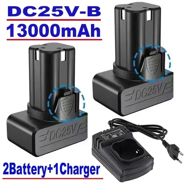 Nouvelle Batterie 25V pour Visseuse Électrique Sans Fil