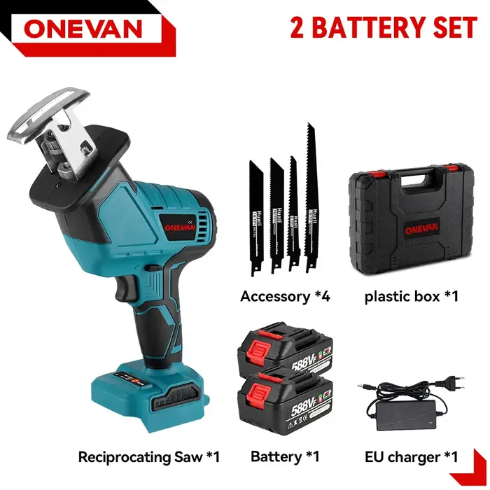Makita – scie alternative sans fil 3600w 12000spm