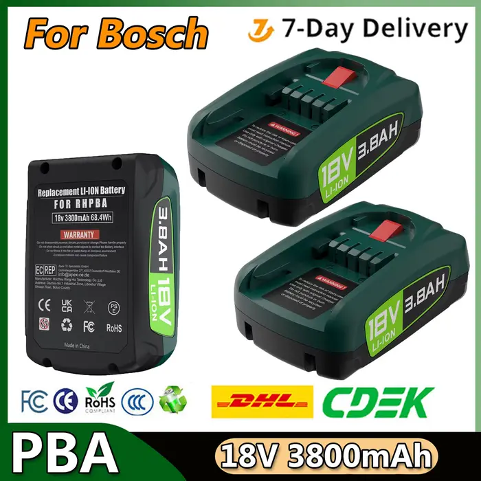 Batterie de remplacement pour outils Bosch