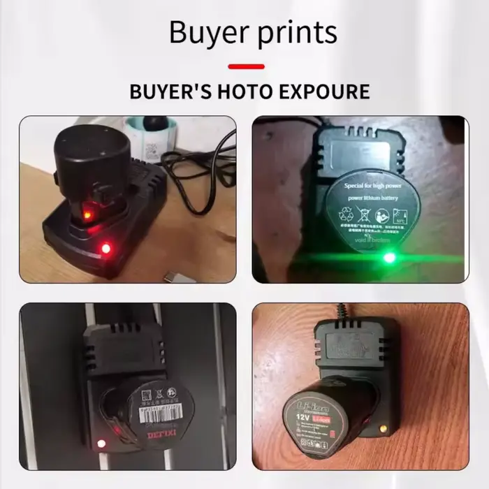 Chargeur de perceuse électrique 12V