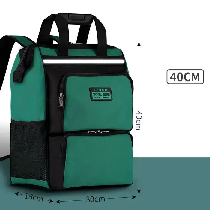 Sac à Dos à Outils pour Électricien, Mécanique Professionnel, Bain, Étanche, Renforcé, EvaluBox