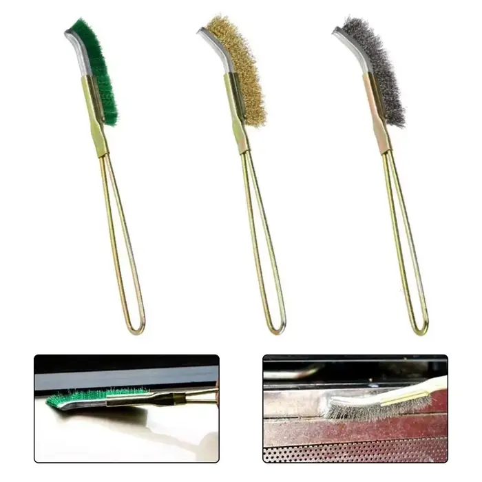Mini brosse métallique en laiton