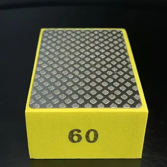 Tampons de polissage à main en diamant, bloc de meulage abrasif pour carrelage, verre, pierre, marbr