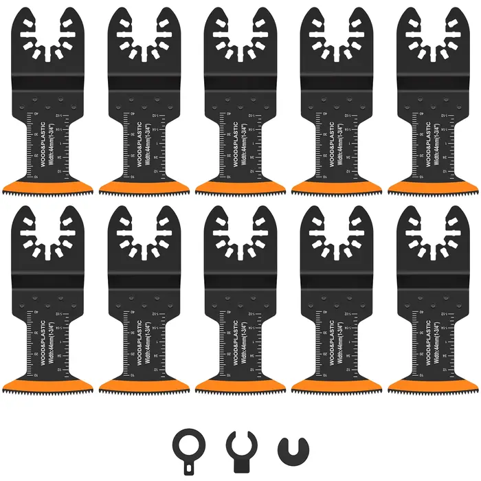 10/50 pièces lames de scie oscillantes 44MM lames multi-outils lames de scie oscillantes pointues co