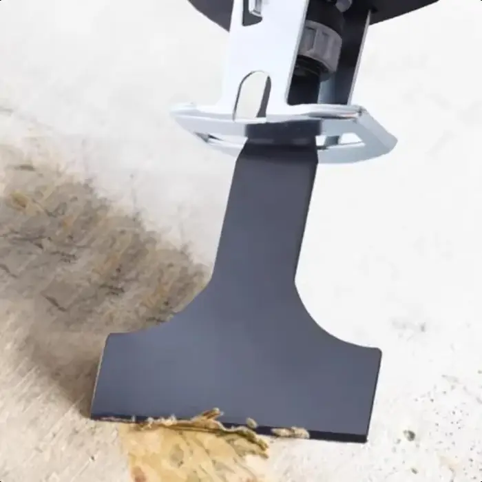 Lot de 4 lames de scie sabre robustes pour l'élimination de carreaux en acier