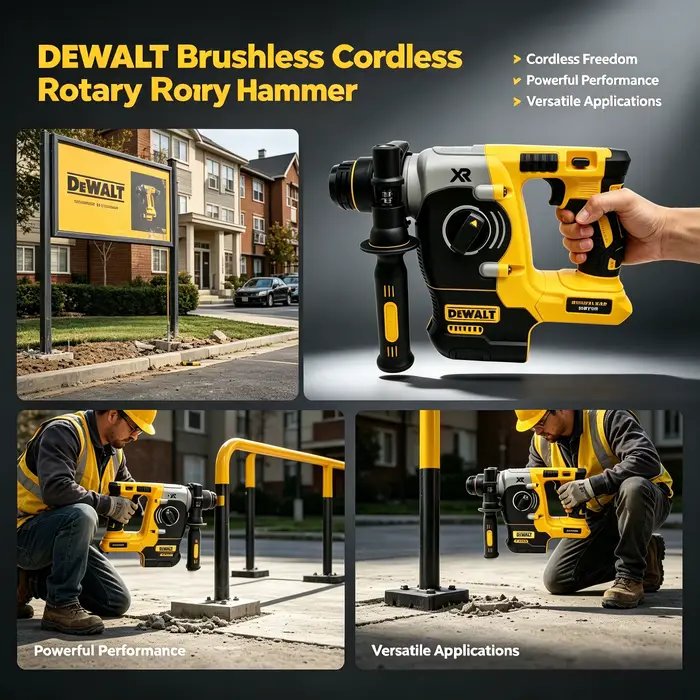 Marteau perforateur rotatif sans fil DEWALT DCH273 18V/20V MAX SDS PLUS L