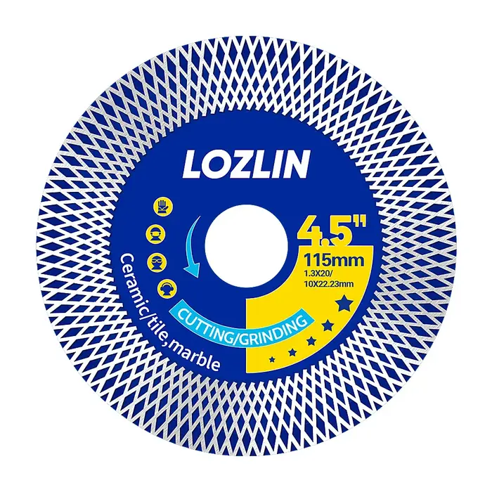 Disque de coupe diamanté LOZLIN 115 mm