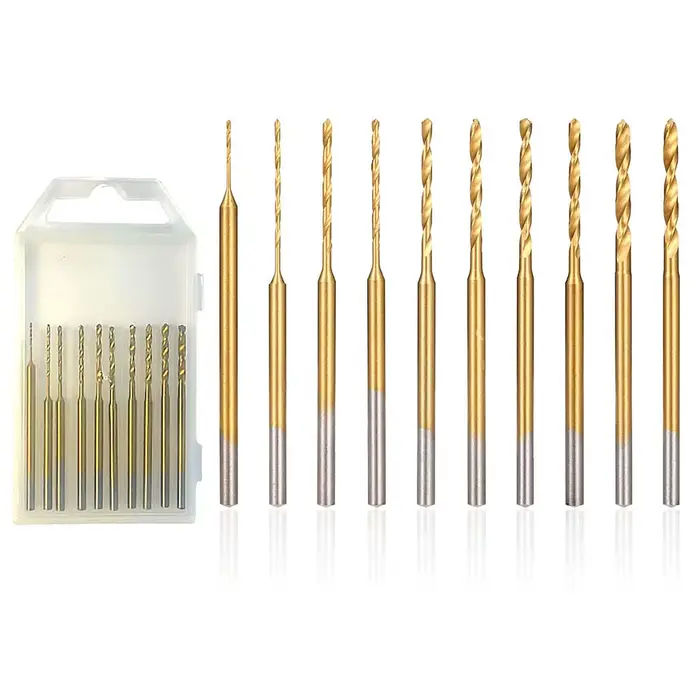 Mini foret Kit de forets de gravure HSS Mini forets de gravure 0.6-2.2mm petite foret 2.35mm outils 