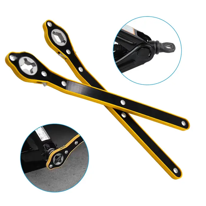 Accessoires universels de poignée de manivelle montés sur voiture