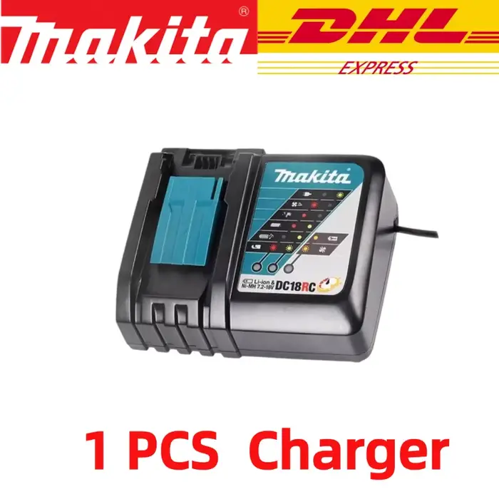 Meuleuse d'angle électrique sans fil au lithium Makita 125 DGA404 18V, machine de découpe rechargeab