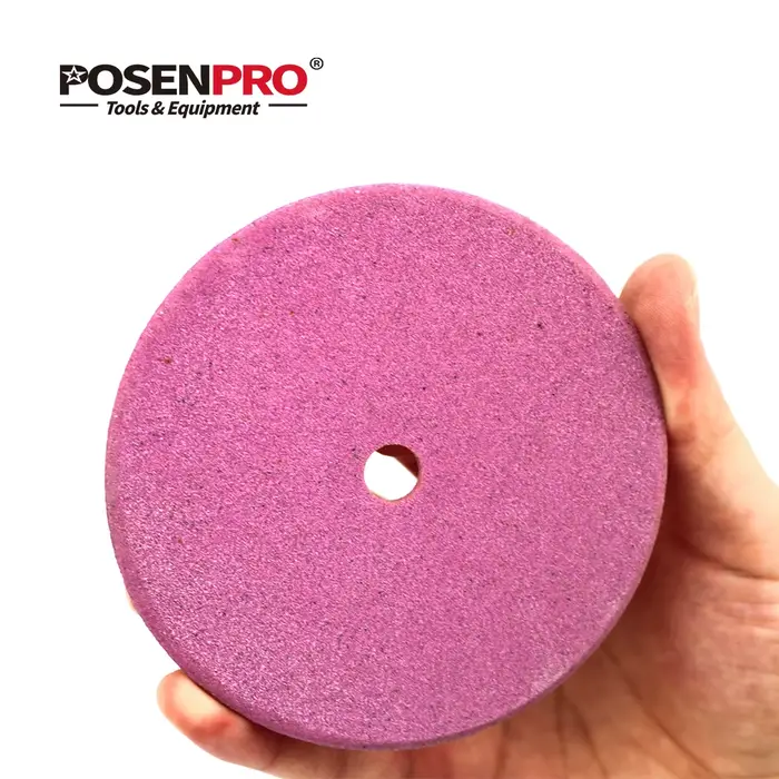 POSENPRO affûteuse de tronçonneuse électrique meule 100mm d'épaisseur 3.2mm bord de coupe et de polissage des dents de scie à chaîne