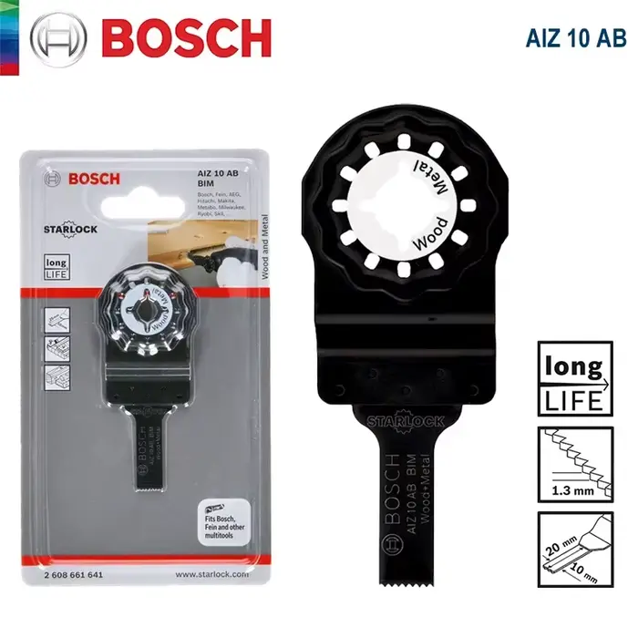 Bosch STARLOCK – accessoires de Machine de découpe multifonctionnelle AIZ 10 AB