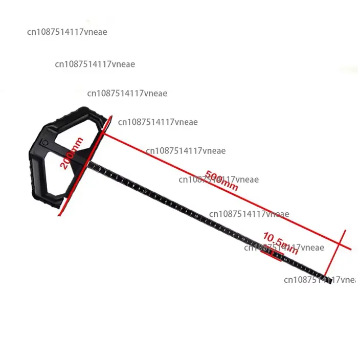Règle de guidage parallèle électrique 350-500 mm pour scie circulaire