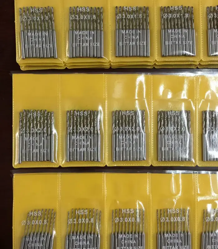 Fraises de forage HSS, outils rotatifs de perçage pour le travail du bois