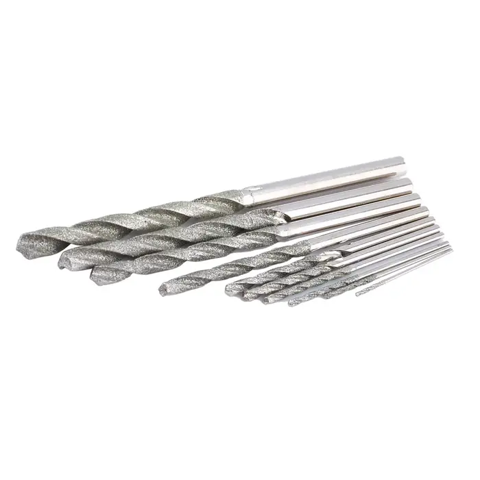 Forets pour verre, outils de perçage 10x jeu