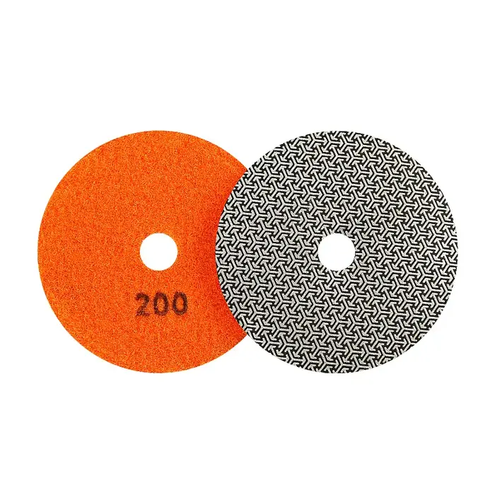 Disques de ponçage électroplaqués au diamant de 4 pouces (100 mm), grain 60/100/200/400, pour le pol