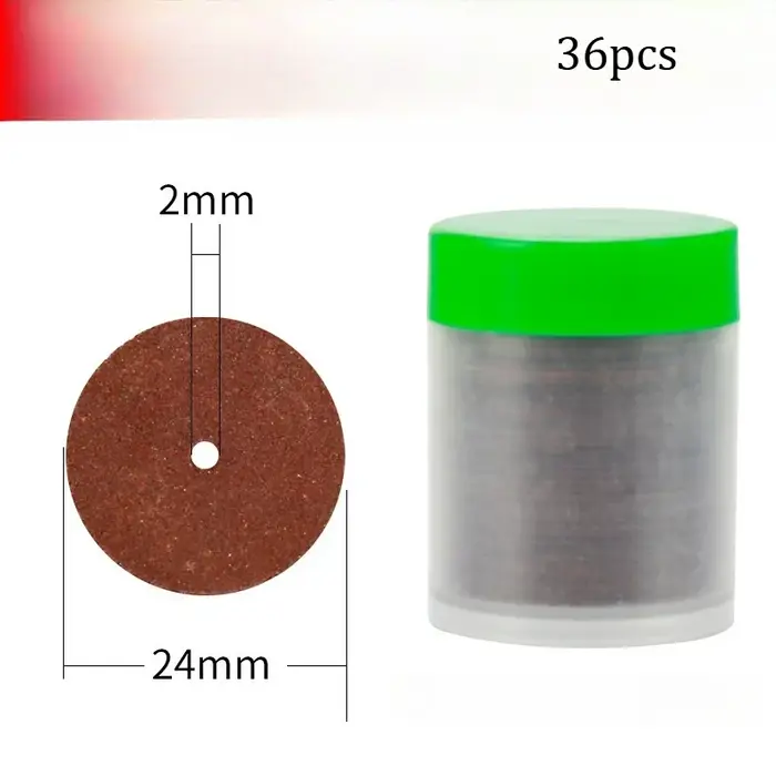 36/38 pièces ensemble Dremel outil rotatif accessoires disque de coupe lame de scie circulaire meule abrasif