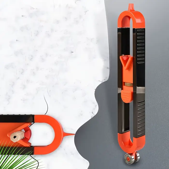 Ensemble d'outils de précision pour le travail du bois, avec mécanisme de verrouillage, courbe irrég