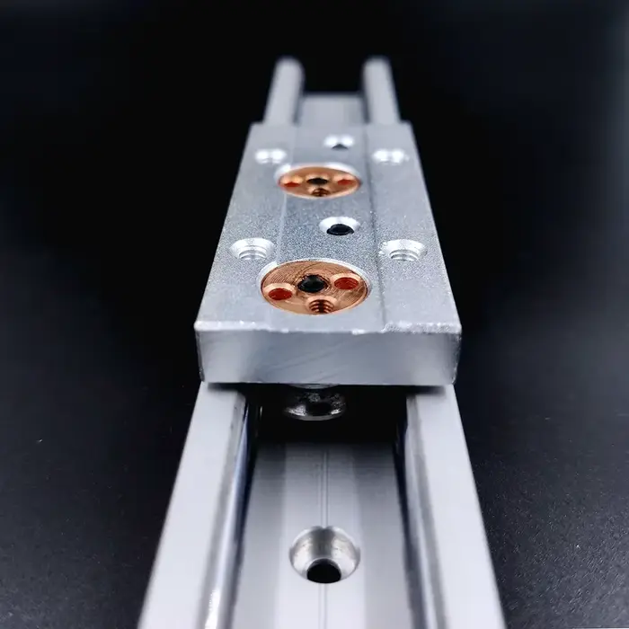 Guide linéaire à deux axes intégré, glissière à rouleaux SGR10 de 28mm, 1 jeu: 1 bloc SGB10 et 1 guide SGR10, longueur 500 600, glissière de travail de calcul