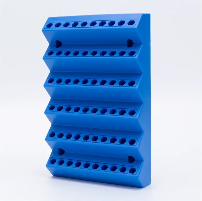 Support de rangement portable multi-positions pour embouts de perceuse électrique, base de placement pour embouts hexagonaux, base fixe pour le rangement des embouts de perceuse