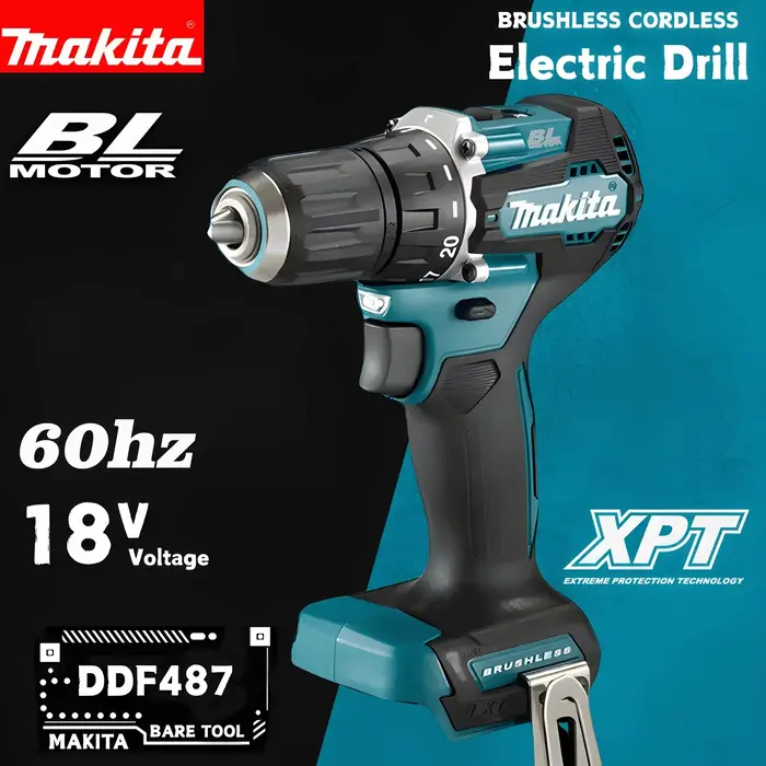 Makita Original DDF487 Perceuse-visseuse sans fil 18V