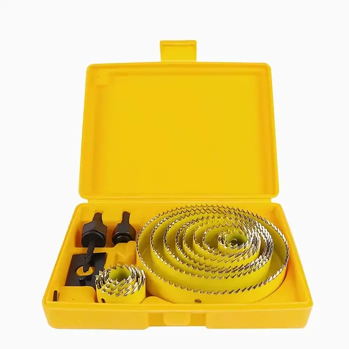 Jeu de 16 scies cloches 19-127 mm, forets à couronne pour bois, PVC et plastique, outils de travail