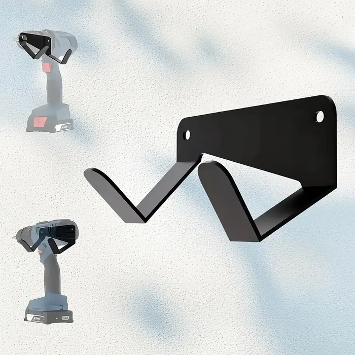 Support métallique pour outils électriques mural, organisateur de rangement mural pour perceuse pour