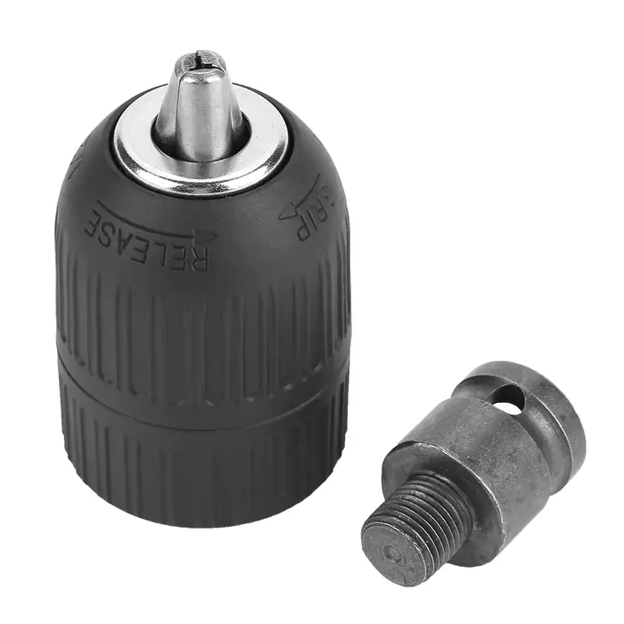 Mandrin de perceuse sans clé 2-13mm 1/2 "-20UNF avec adaptateur de mandrin 1/2" pour la Conversion d