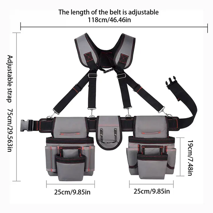 Ceinture à outils, Ceinture à outils de type sac à dos