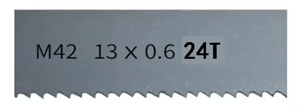 3 pièces scie à ruban Portable 1140mm lames de scie à ruban 1140 13 0.65mm 24 TPI pour DeWalt DW3984