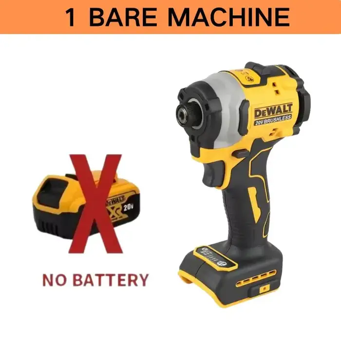 DEWALT DCF850 20V perceuse à percussion moteur sans brosse 205Nm vitesse Variable tournevis électrique pilote de